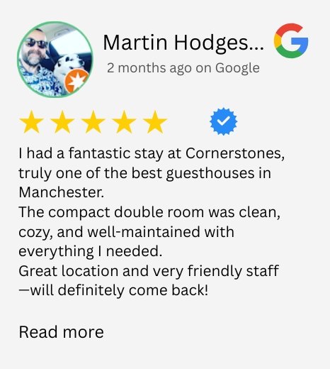 Cornerstones Guest House Review 1