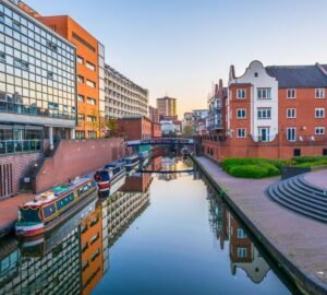 Family enjoying kid-friendly attractions in Manchester including museums, parks and interactive activities
