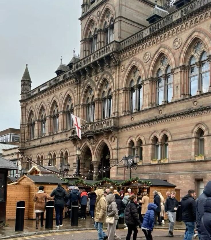 Hotels in Sale Manchester 2026 guide showing Sale town centre accommodation options and Cornerstones Guest House Victorian villa on Washway Road Sale Greater Manchester