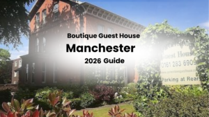 Boutique guest house in Manchester offering comfortable accommodation near Sale and Manchester City Centre