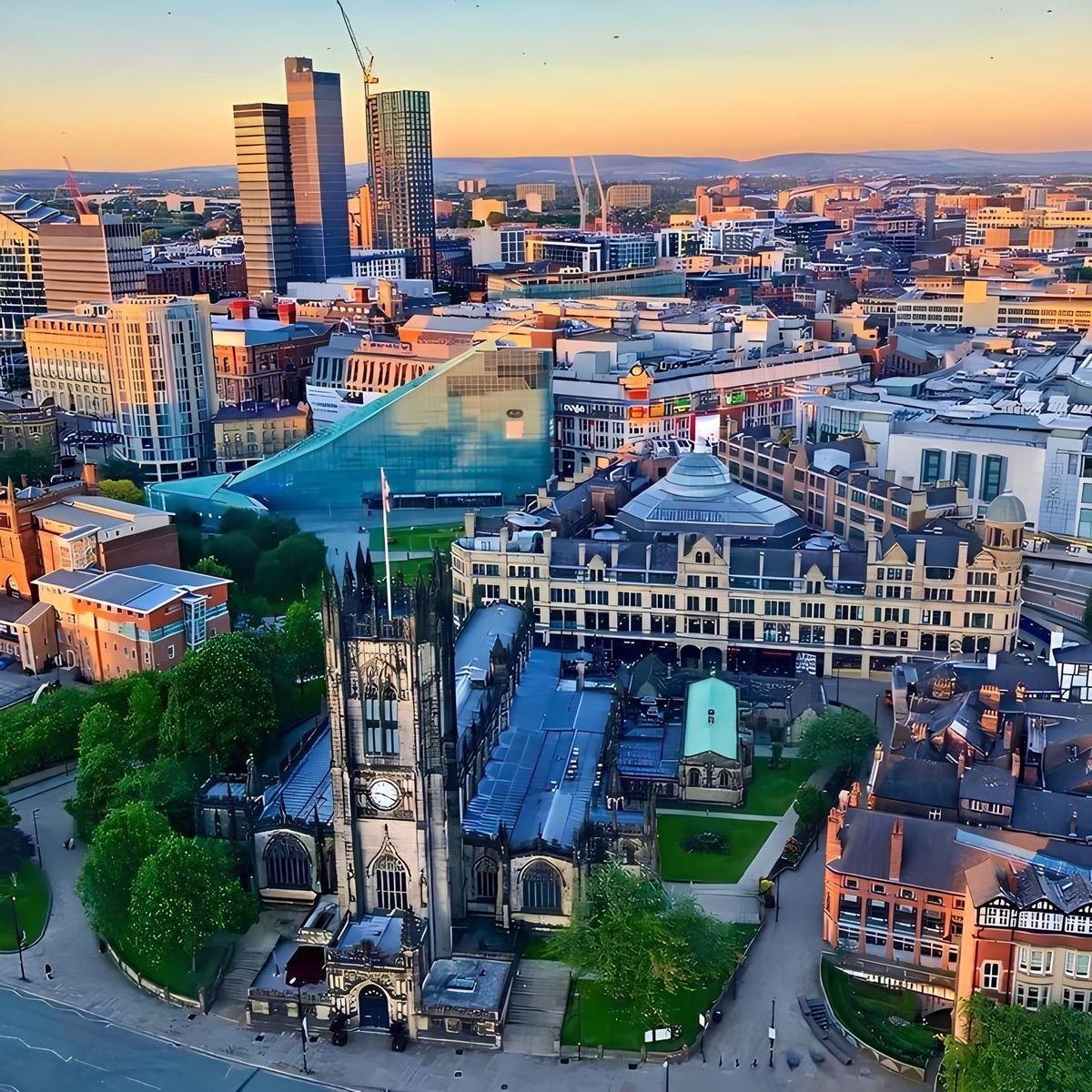 Cheap hotels near Manchester city centre 2026 guide showing budget accommodation options near Manchester attractions with Cornerstones Guest House Sale alternative